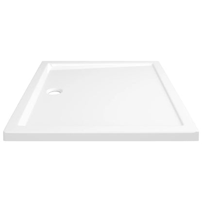 Douchebak Rechthoekig Abs 80 x 90 cm Wit