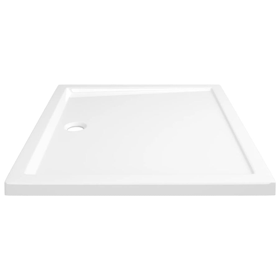Douchebak Rechthoekig Abs 80 x 90 cm Wit