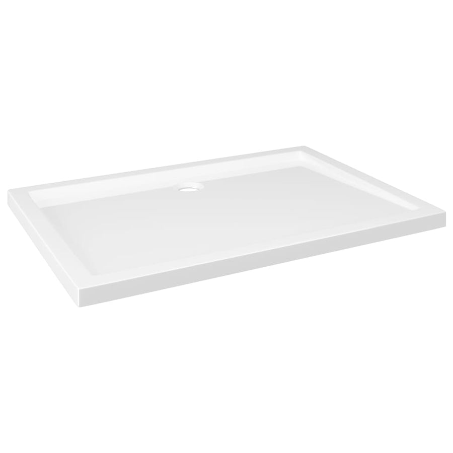 Douchebak Rechthoekig Abs 80 x 110 cm Wit