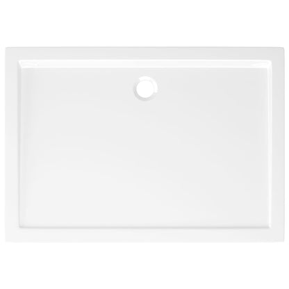 Douchebak Rechthoekig Abs 80 x 110 cm Wit
