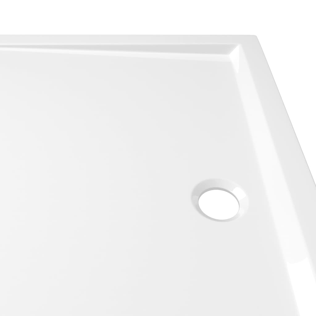 Douchebak Rechthoekig Abs 80 x 110 cm Wit