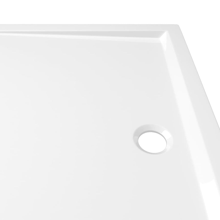 Douchebak Rechthoekig Abs 80 x 110 cm Wit