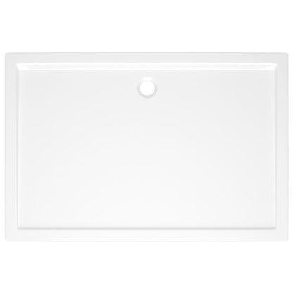 Douchebak Rechthoekig Abs 80 x 120 cm Wit