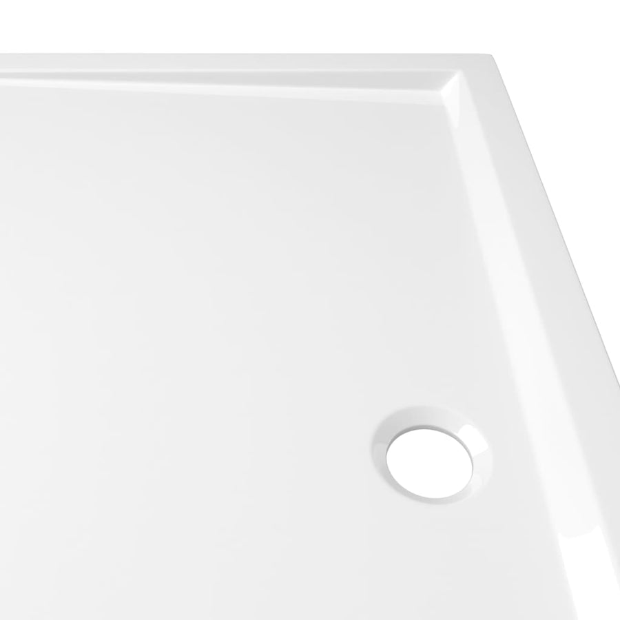 Douchebak Rechthoekig Abs 80 x 120 cm Wit