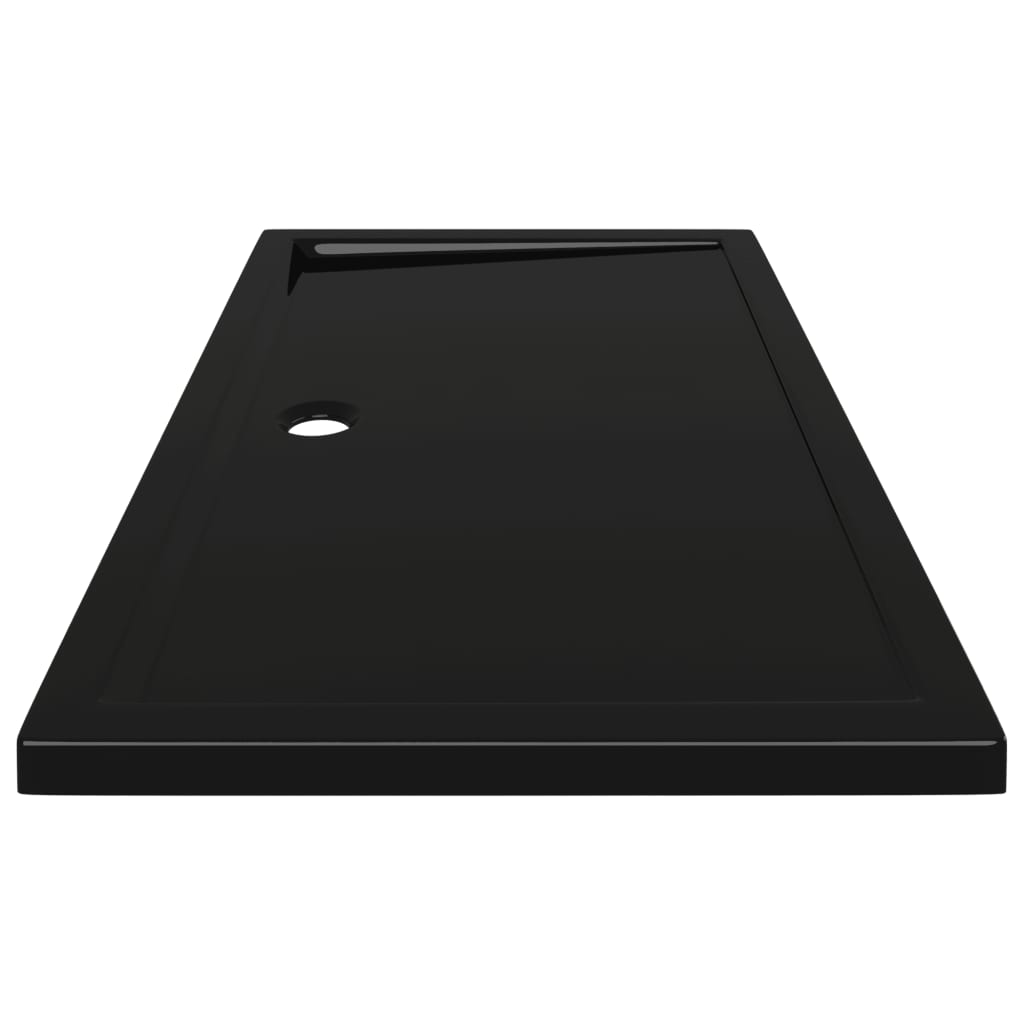 Douchebak Rechthoekig Abs 70 x 120 cm Zwart