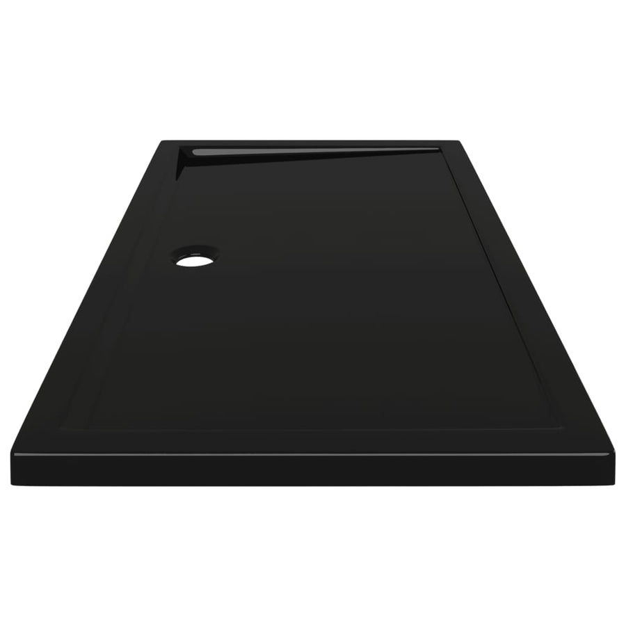 Douchebak Rechthoekig Abs 70 x 120 cm Zwart