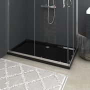Douchebak 70x120 cm ABS zwart