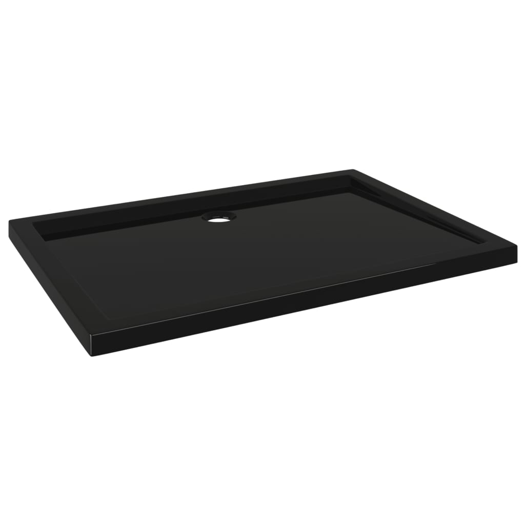 Douchebak Rechthoekig Abs 70 x 100 cm Zwart