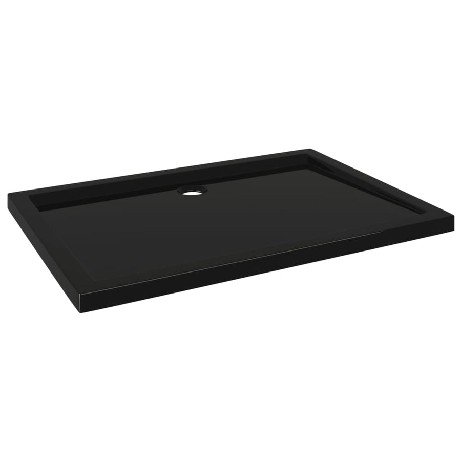 Douchebak Rechthoekig Abs 70 x 100 cm Zwart