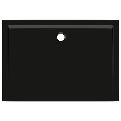 Douchebak Rechthoekig Abs 70 x 100 cm Zwart