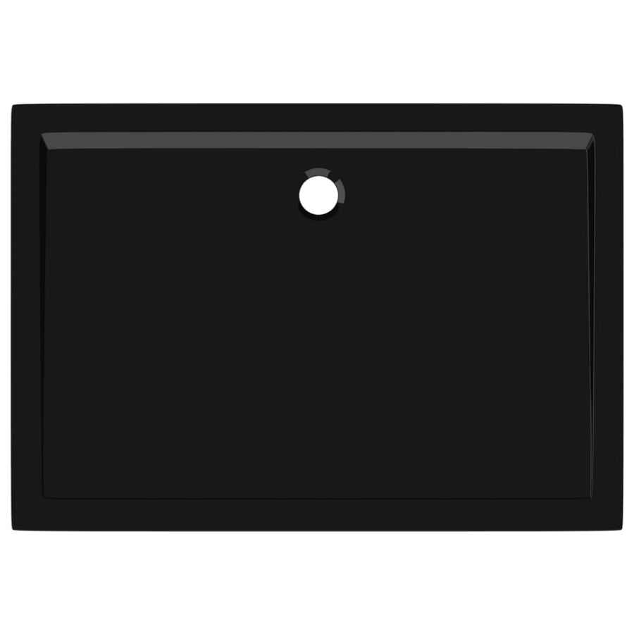 Douchebak Rechthoekig Abs 70 x 100 cm Zwart