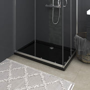 Douchebak 70x100 cm ABS zwart