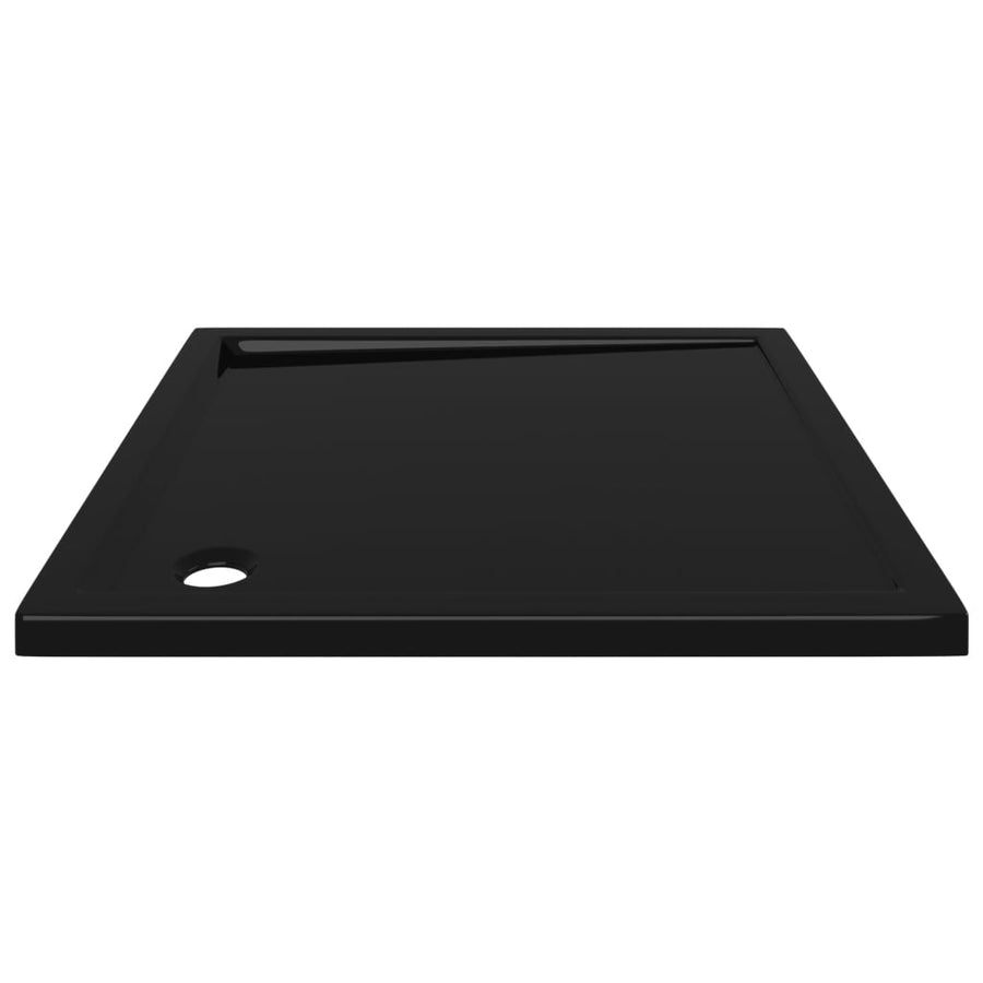 Douchebak Vierkant Abs 80 x 80 cm Zwart
