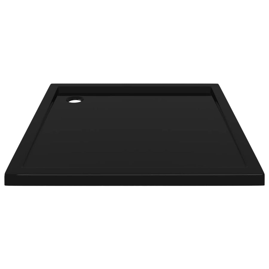 Douchebak Vierkant Abs 80 x 80 cm Zwart