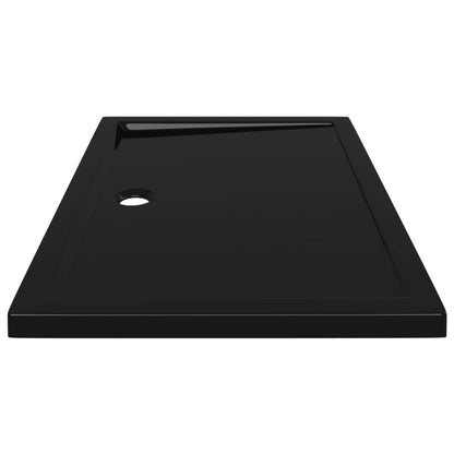 Douchebak Rechthoekig Abs 80 x 110 cm Zwart