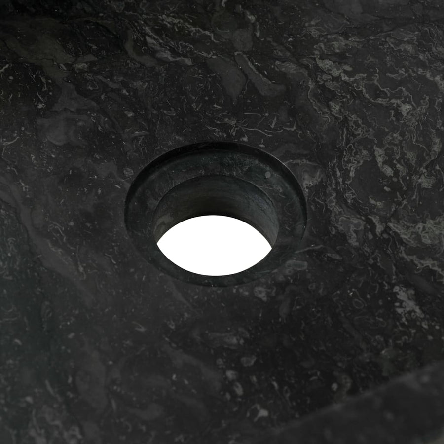 Wastafelkast Met Marmeren Wastafel Massief Teakhout 74 x 45 x 75 cm