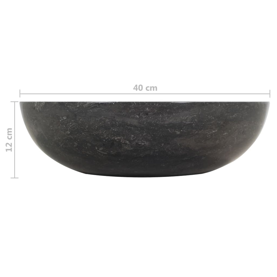 Wastafelkast Met Marmeren Wastafel Massief Teakhout 74 x 45 x 75 cm