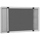 Raamhor uitschuifbaar 75-143x50 cm wit