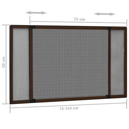 Raamhor Uitschuifbaar (75-143)X50 Cm 143 x 50 cm