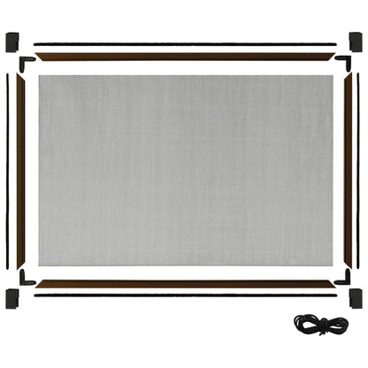Raamhor Uitschuifbaar (75-143)X50 Cm 143 x 50 cm