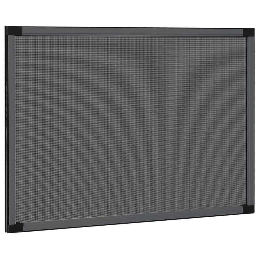 Raamhor uitschuifbaar (75-143)x50 cm antracietkleurig