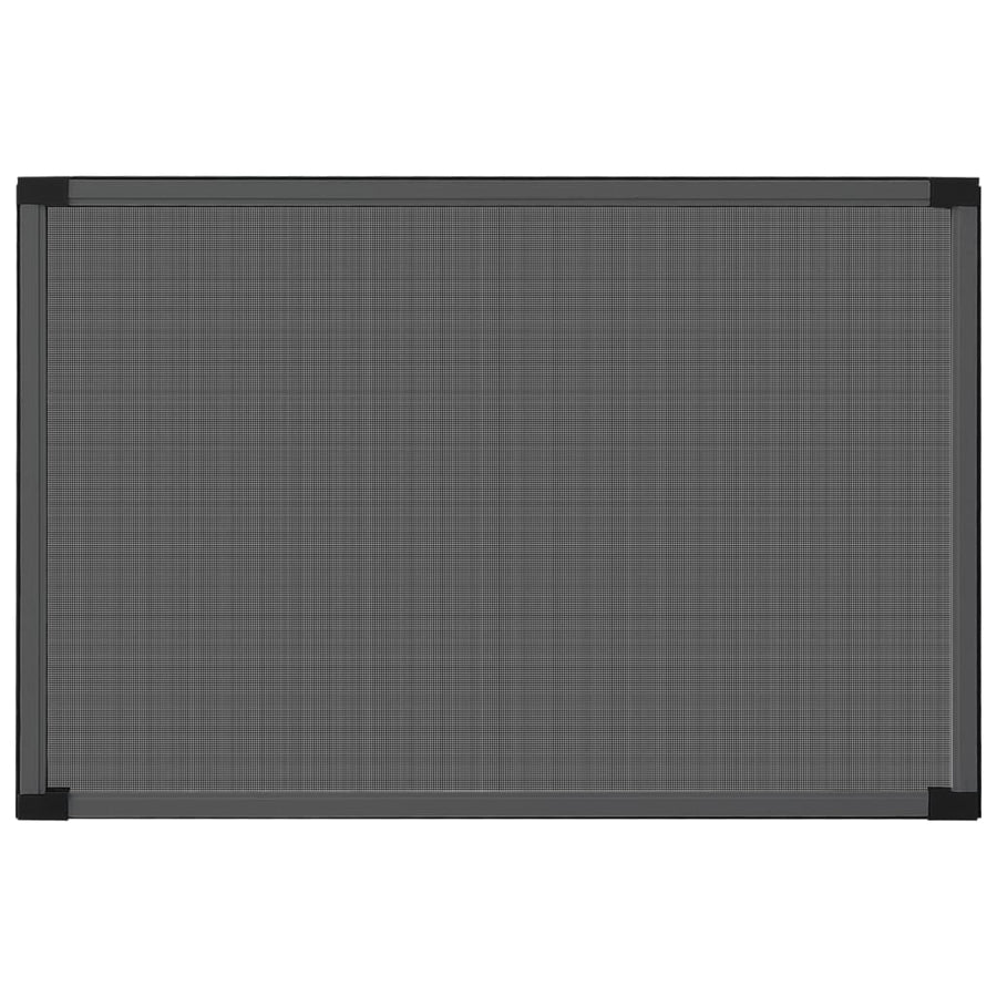 Raamhor uitschuifbaar (75-143)x50 cm antracietkleurig