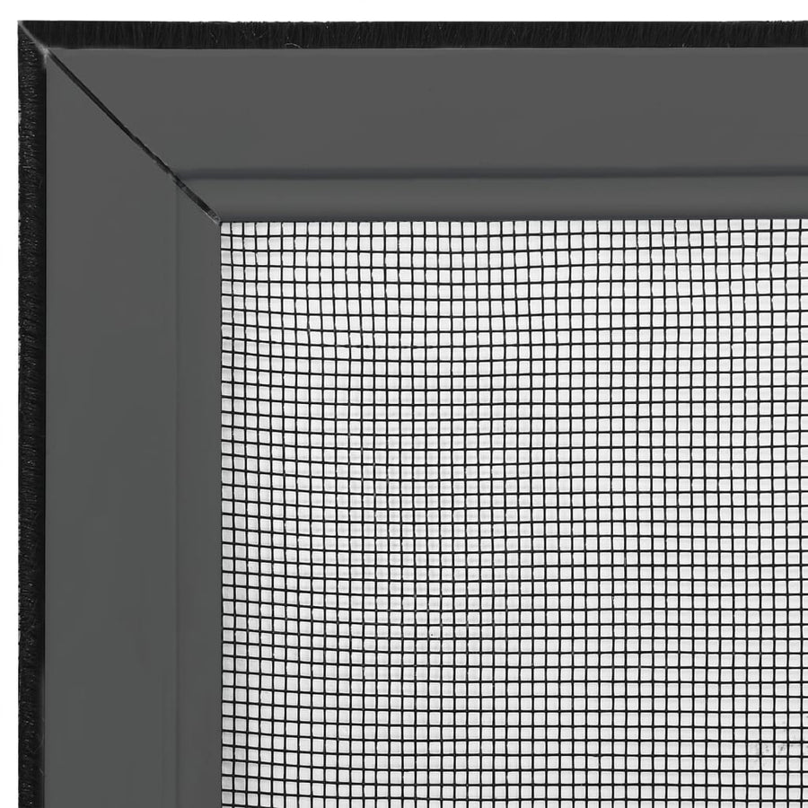Raamhor uitschuifbaar (75-143)x50 cm antracietkleurig