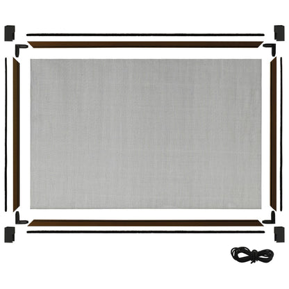 Raamhor Uitschuifbaar (100-193)X75 Cm Bruin 193 x 75 cm