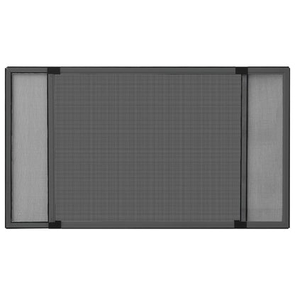 Raamhor uitschuifbaar (100-193)x75 cm antracietkleurig