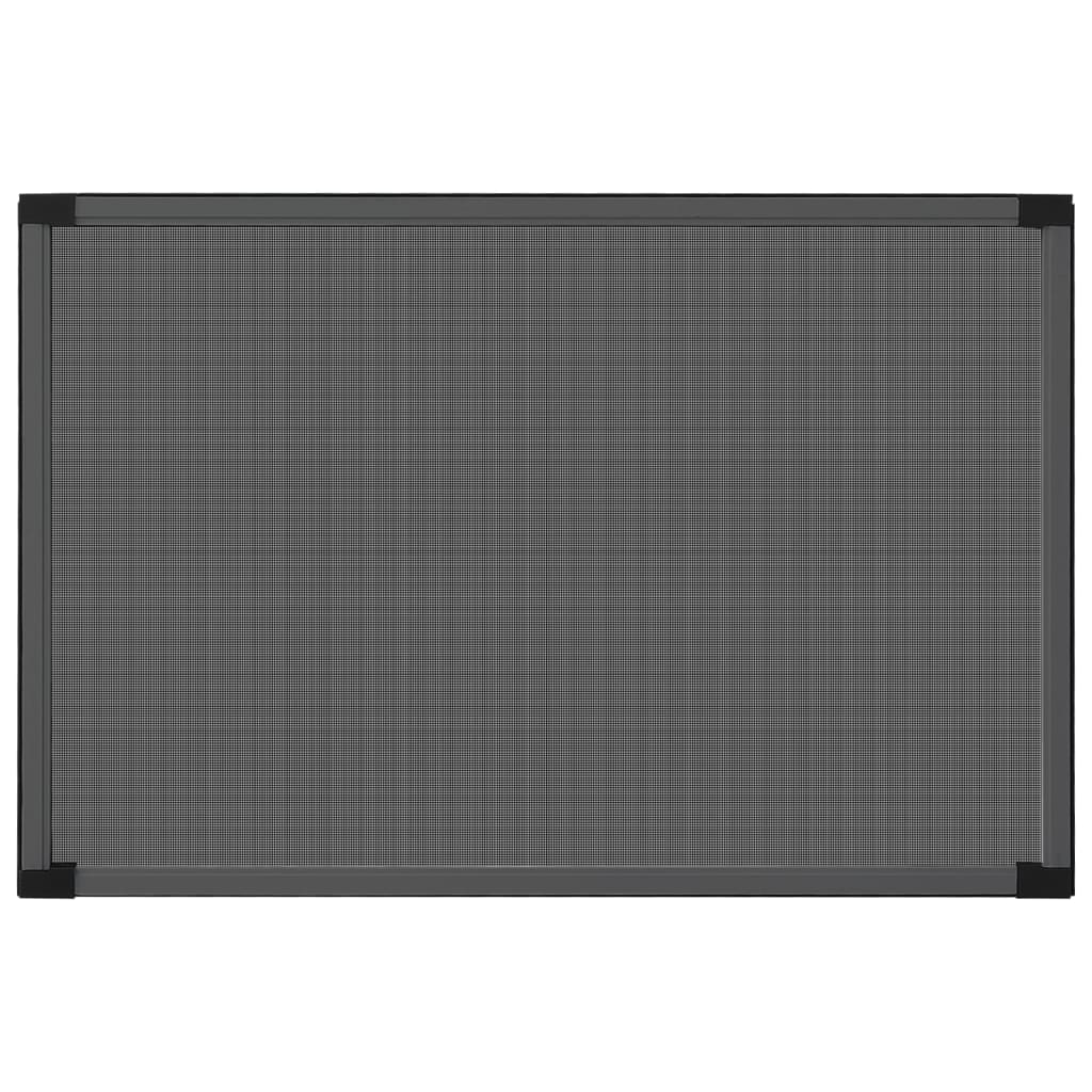 Raamhor uitschuifbaar (100-193)x75 cm antracietkleurig