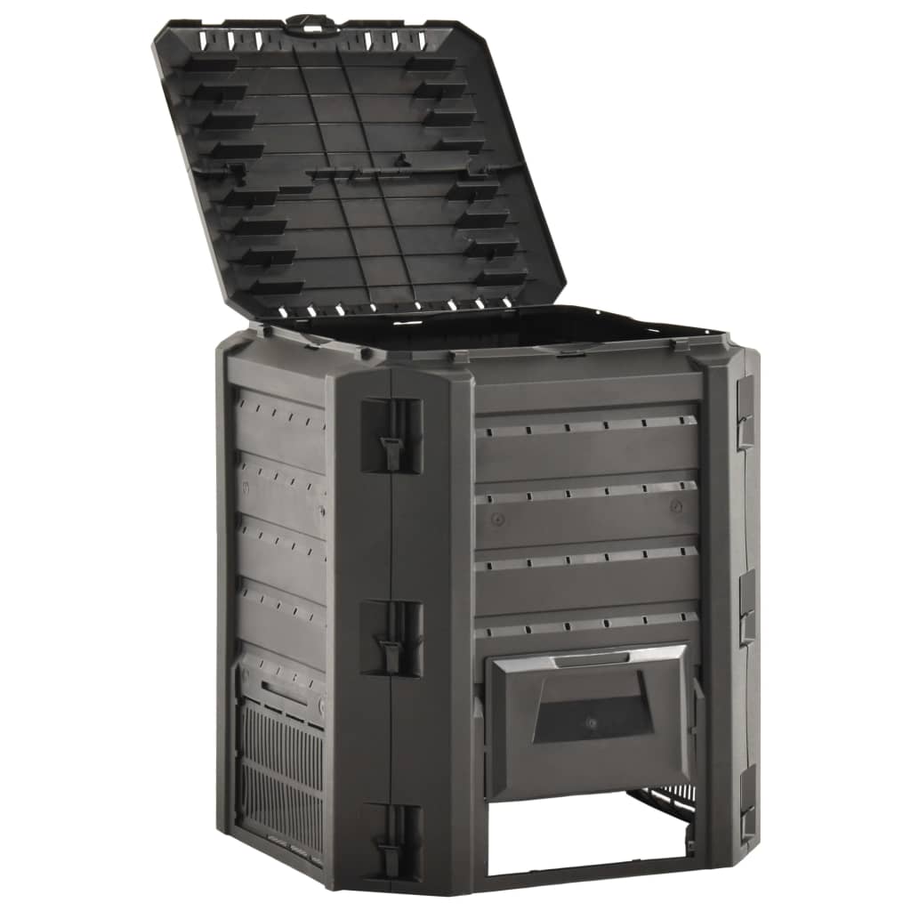 Compostbak 380 L Zwart