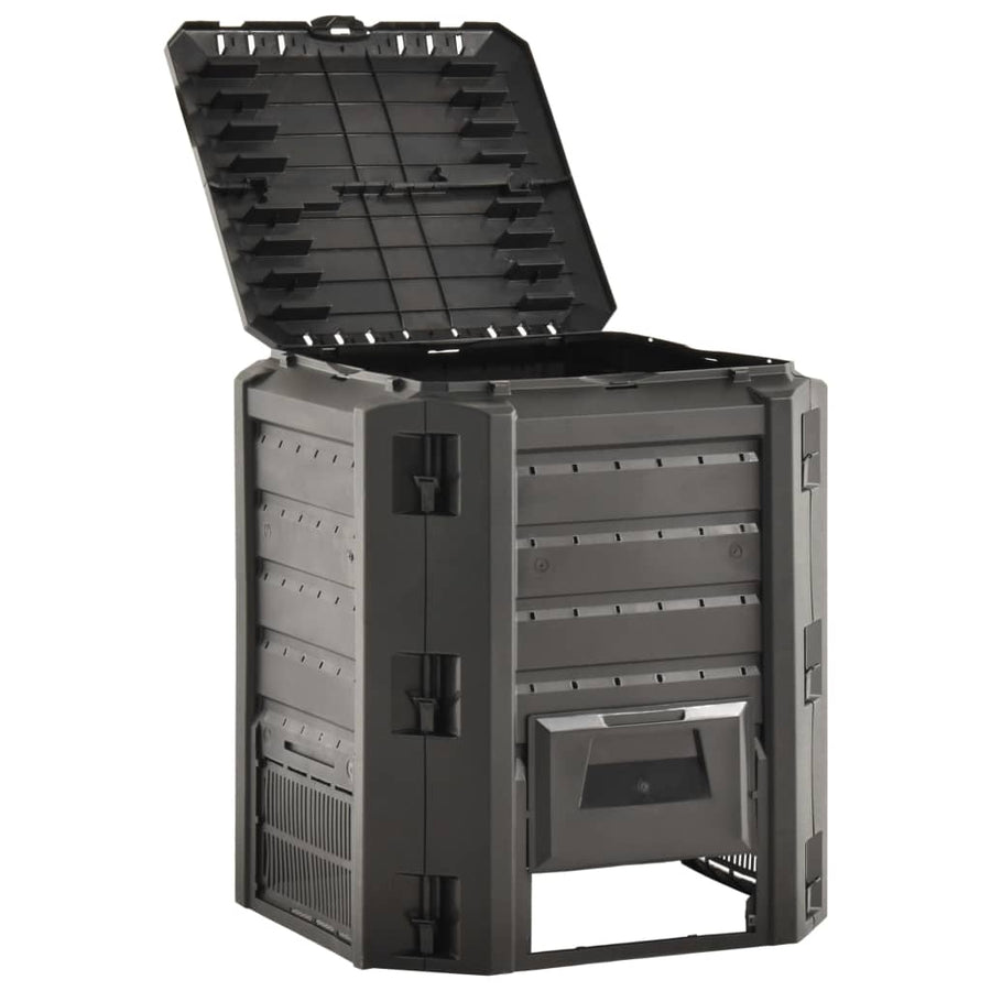Compostbak 380 L Zwart