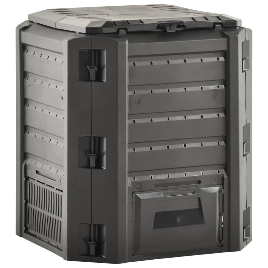Compostbak 380 L Zwart