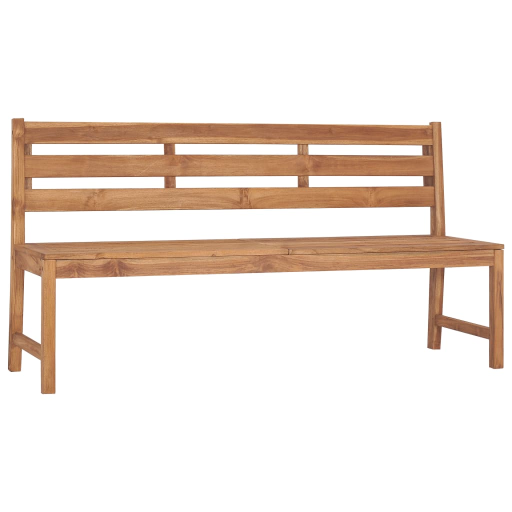 Tuinbank 170 cm massief teakhout