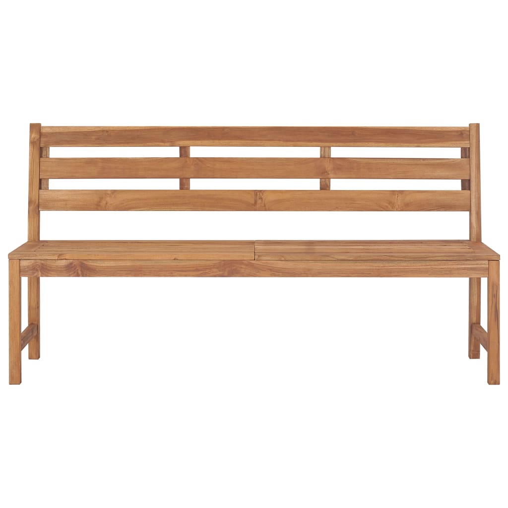 Tuinbank 170 cm massief teakhout