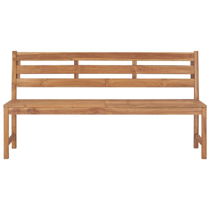 Tuinbank 170 cm massief teakhout