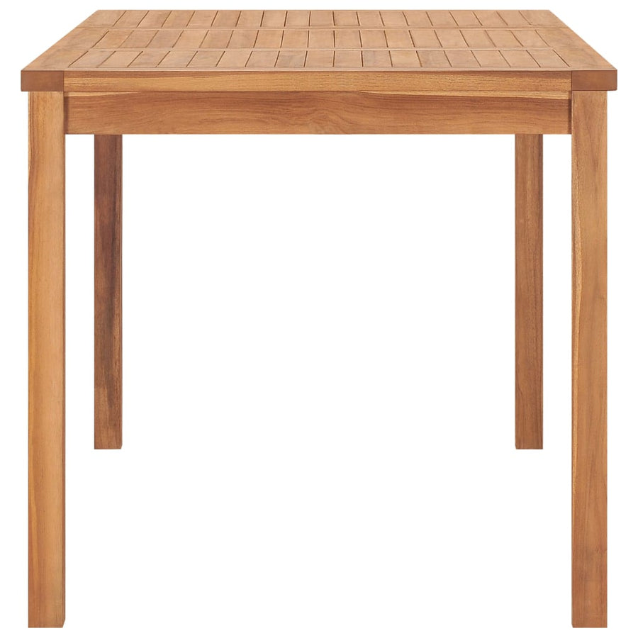 Tuintafel 140x80x77 cm massief teakhout 140 x 80 x 77 cm