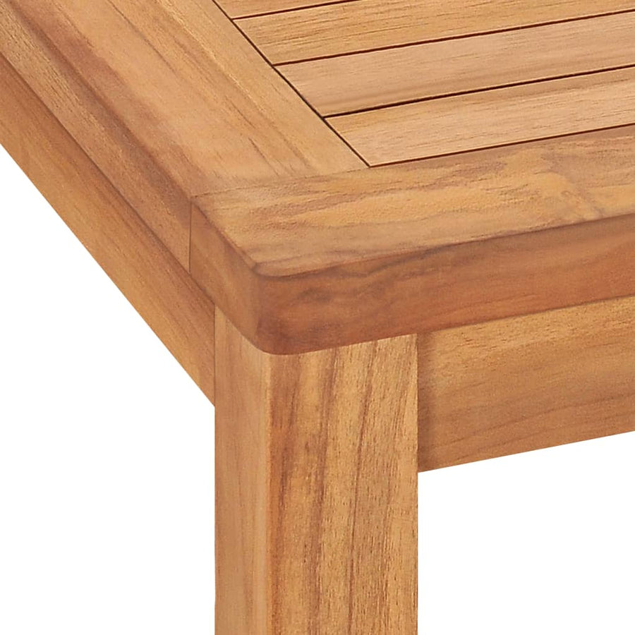 Tuintafel 140x80x77 cm massief teakhout 140 x 80 x 77 cm