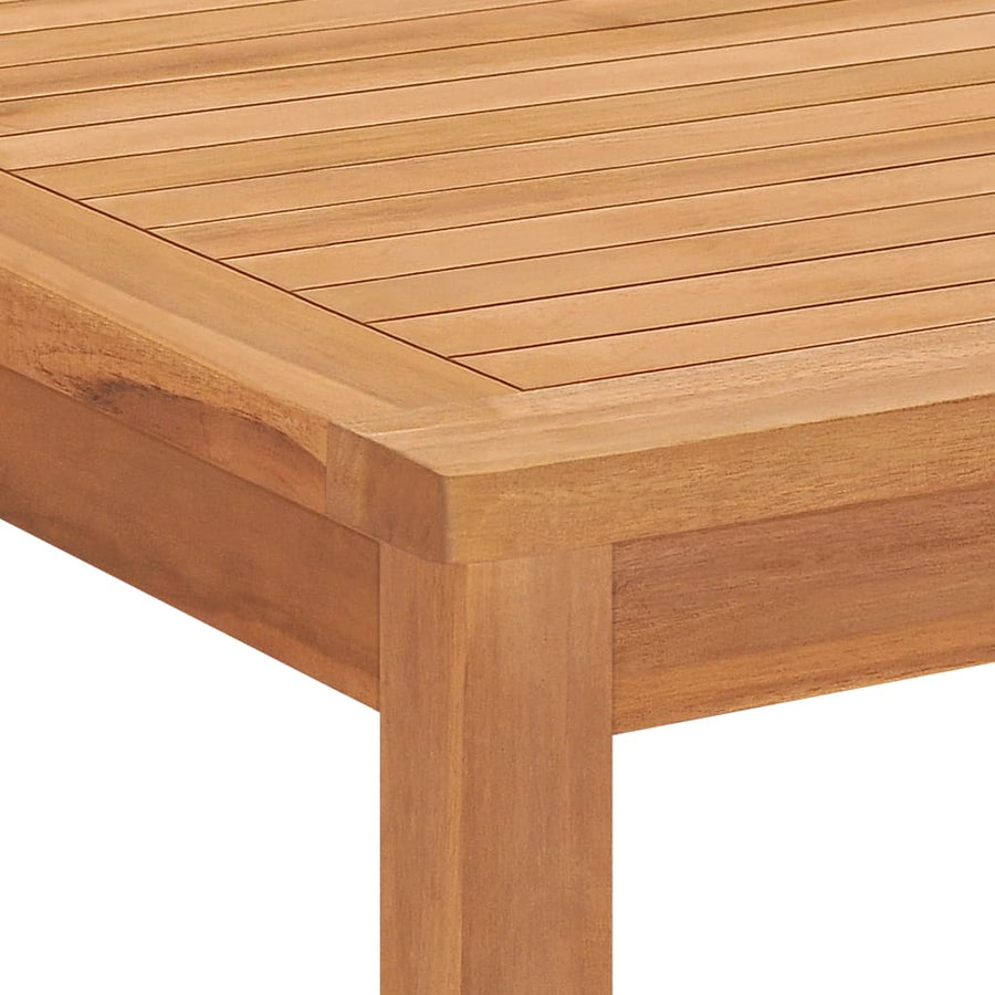 Tuintafel 160x80x77 cm massief teakhout 160 x 80 x 77 cm