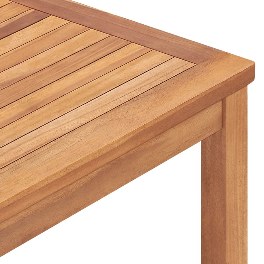 Tuintafel 160x80x77 cm massief teakhout 160 x 80 x 77 cm
