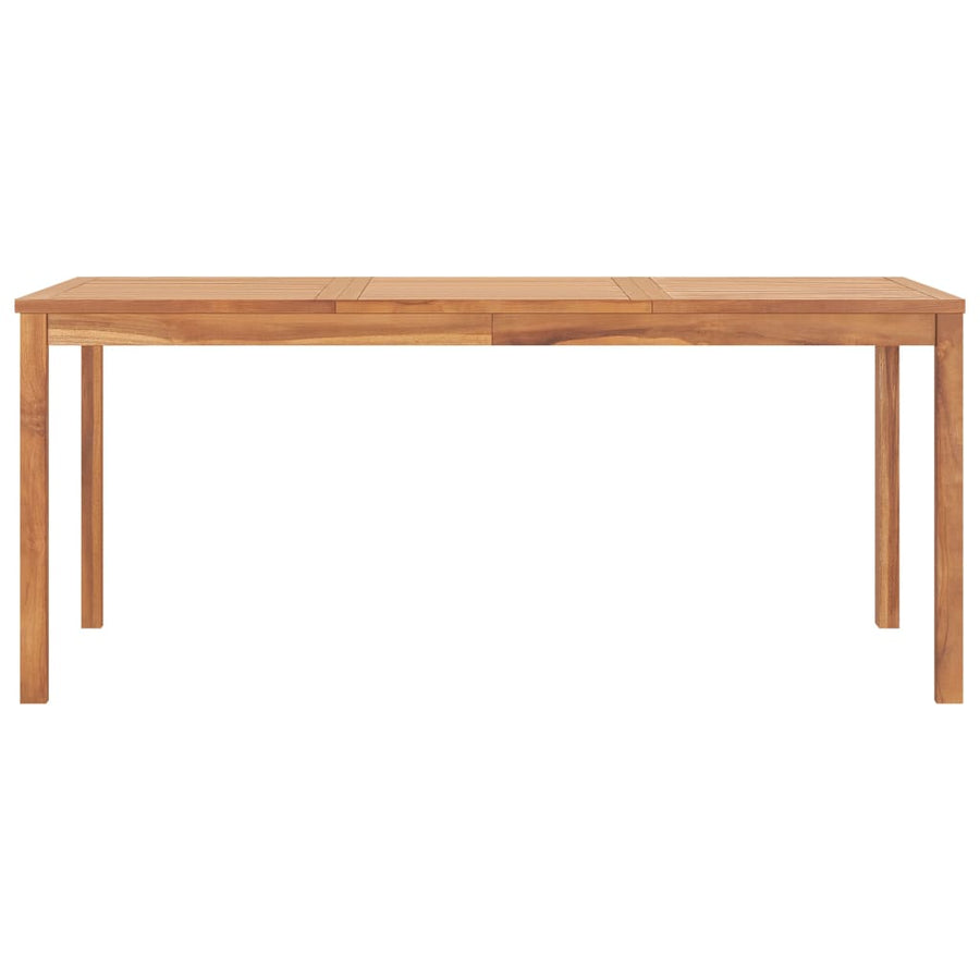 Tuintafel 180x90x77 cm massief teakhout 180 x 90 x 77 cm