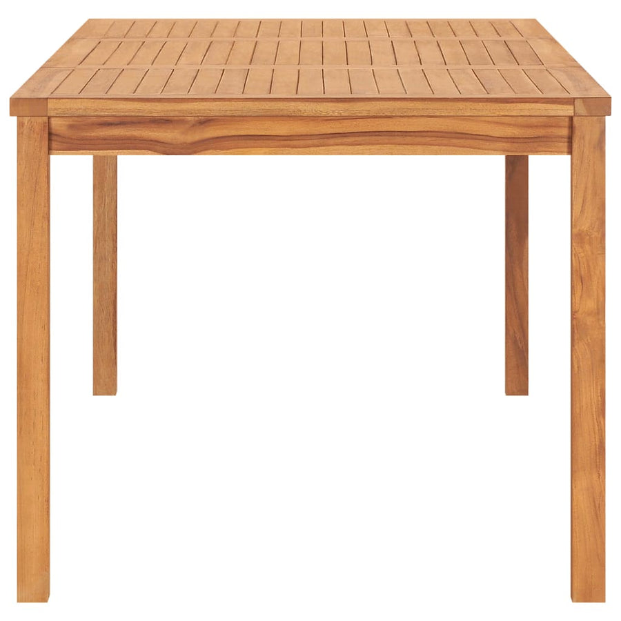 Tuintafel 180x90x77 cm massief teakhout 180 x 90 x 77 cm