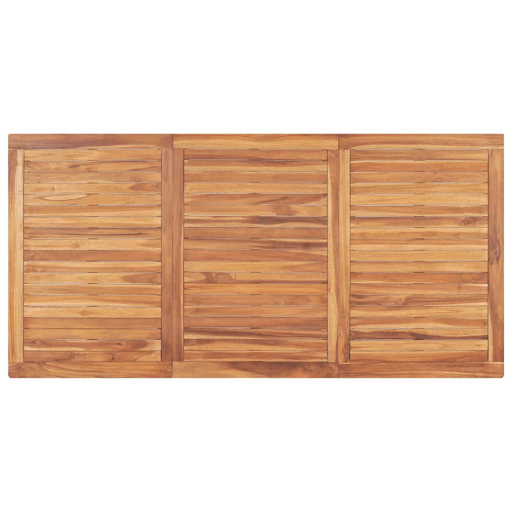 Tuintafel 180x90x77 cm massief teakhout 180 x 90 x 77 cm