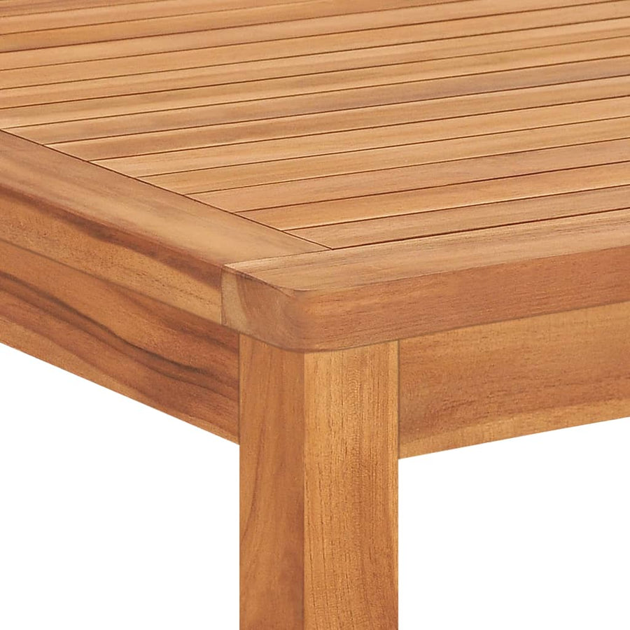 Tuintafel 180x90x77 cm massief teakhout 180 x 90 x 77 cm