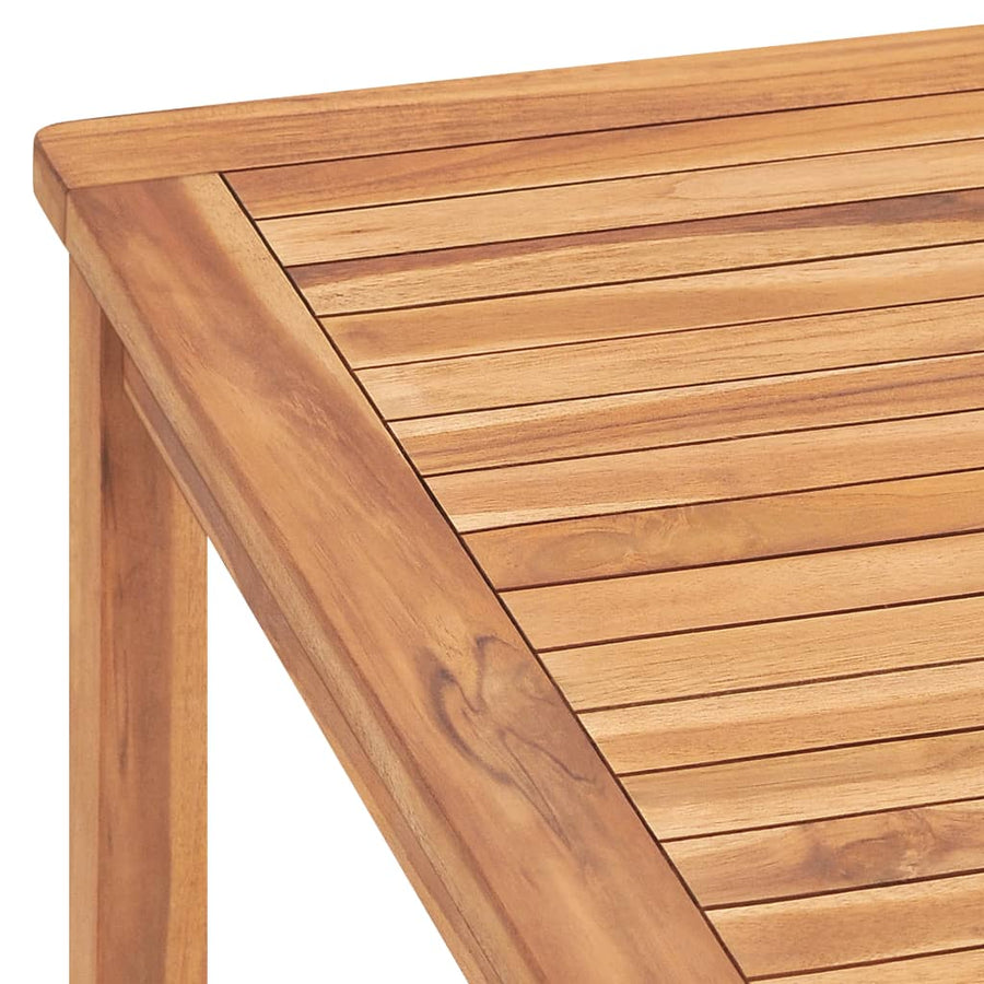 Tuintafel 180x90x77 cm massief teakhout 180 x 90 x 77 cm