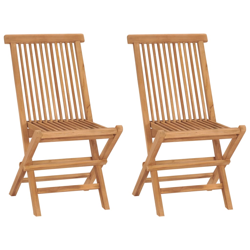 Tuinstoelen Inklapbaar Massief Teakhout 2