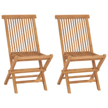 Tuinstoelen Inklapbaar Massief Teakhout 2