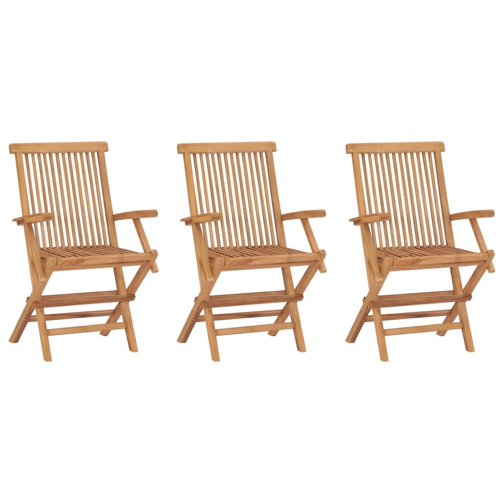 Tuinstoelen Inklapbaar Massief Teakhout 3