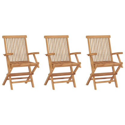 Tuinstoelen Inklapbaar Massief Teakhout 3