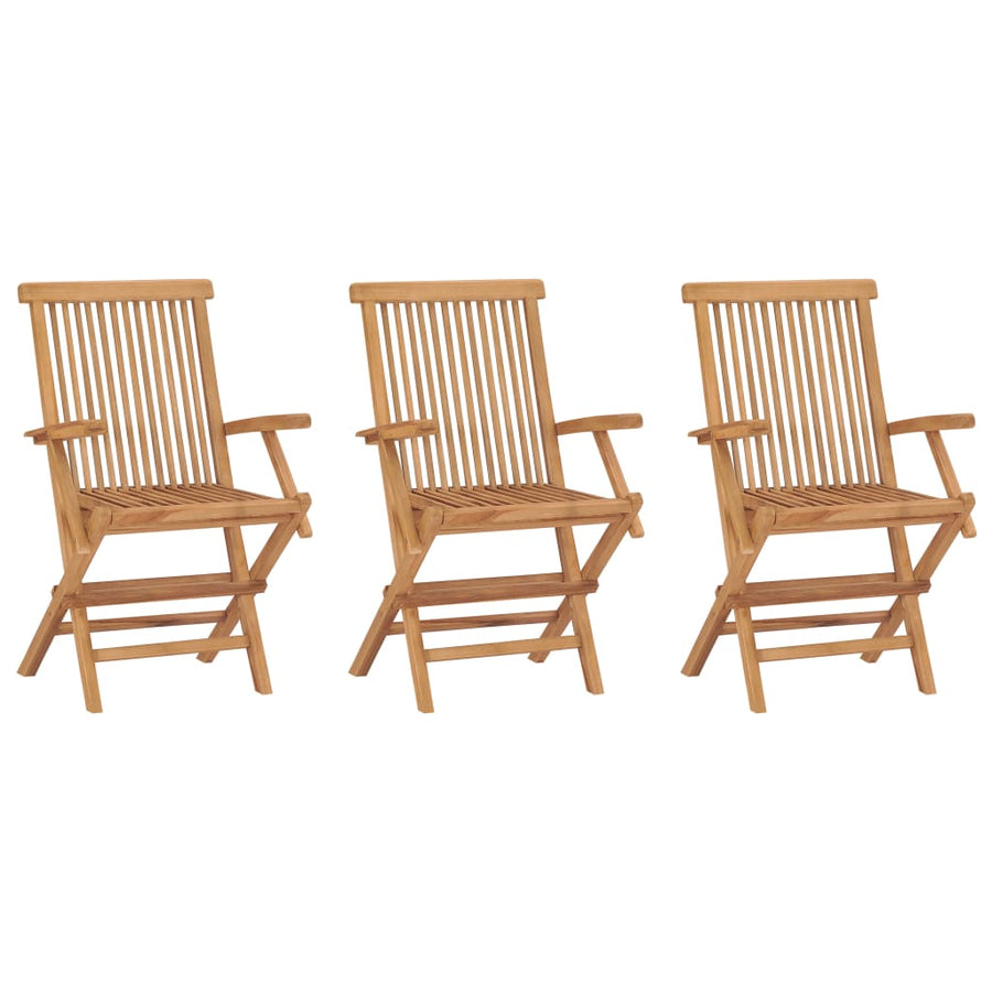 Tuinstoelen Inklapbaar Massief Teakhout 3